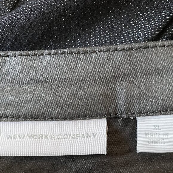 NWOT New York & Company Women's XL Blue Denim Jacket - Picture 8 of 9